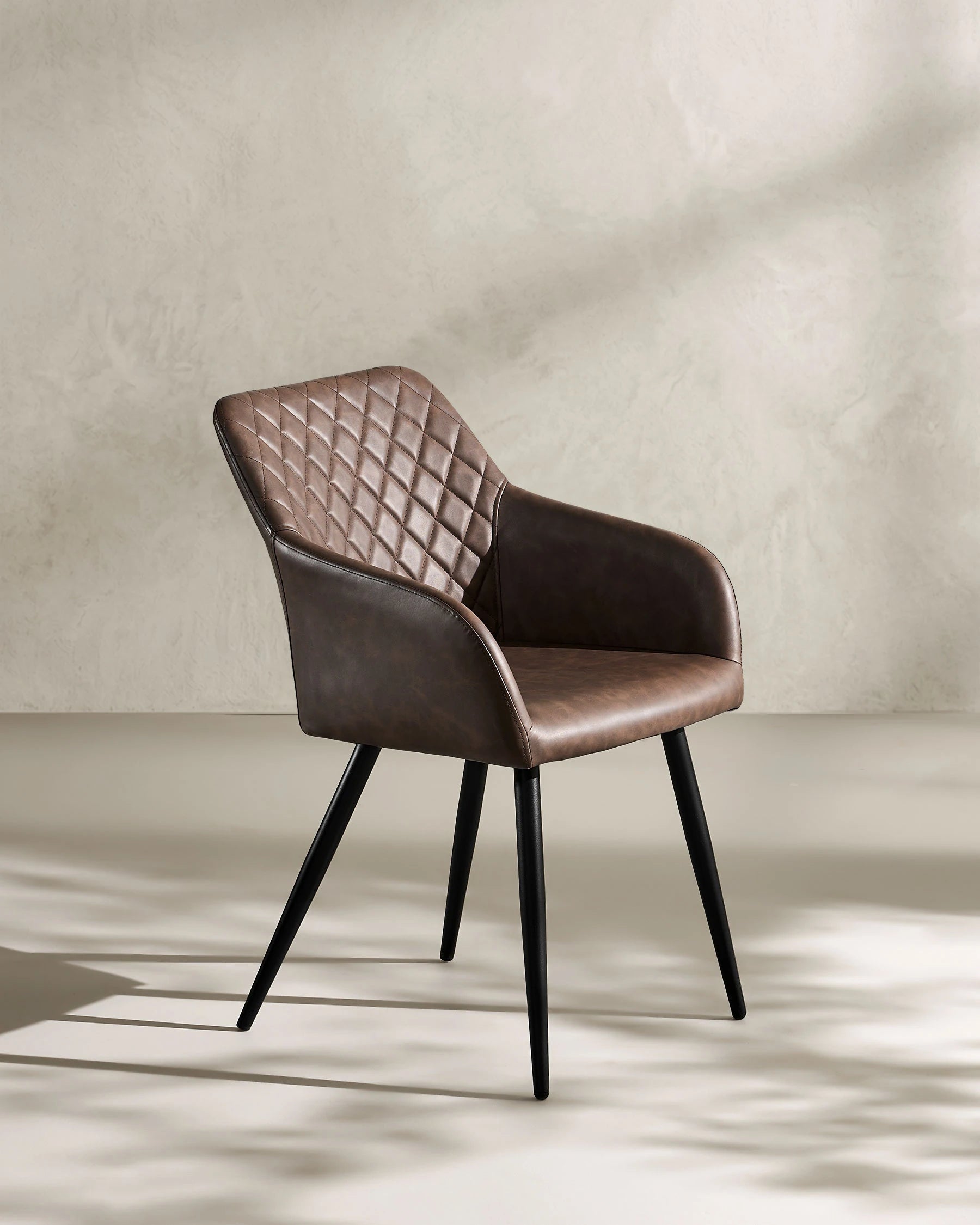 Moree Faux Leather Dining Chairs