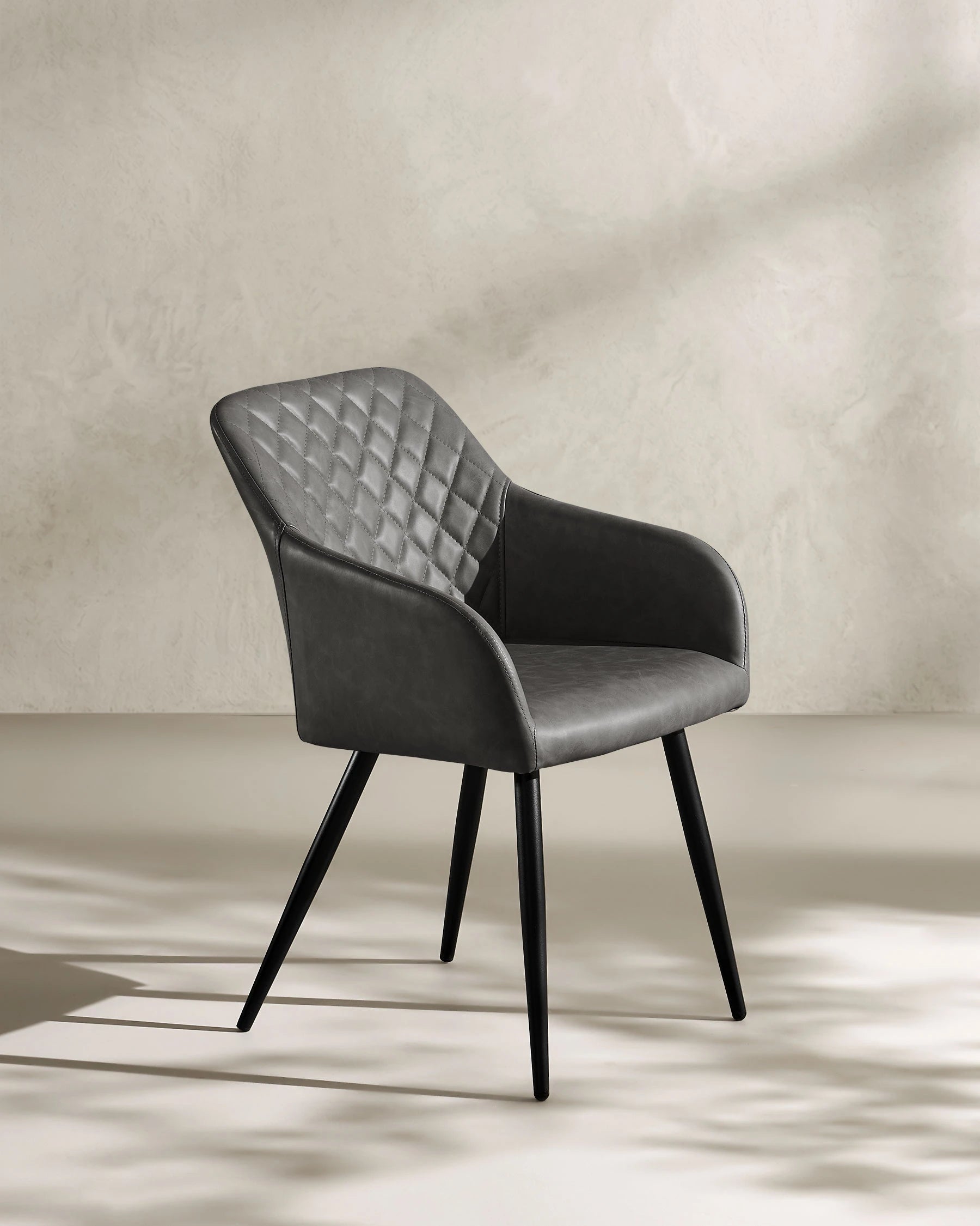 Moree Faux Leather Dining Chairs