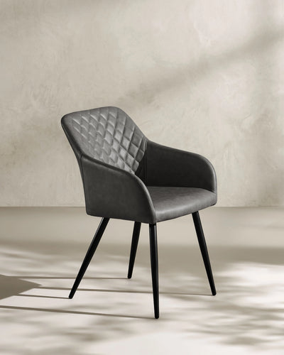 Moree Faux Leather Dining Chairs
