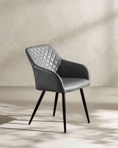 Moree Faux Leather Dining Chairs