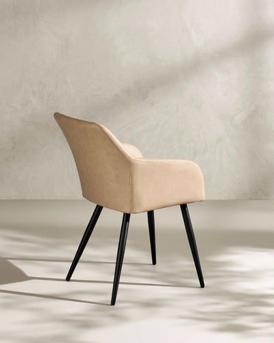 Moree Faux Leather Dining Chairs