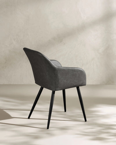 Moree Faux Leather Dining Chairs