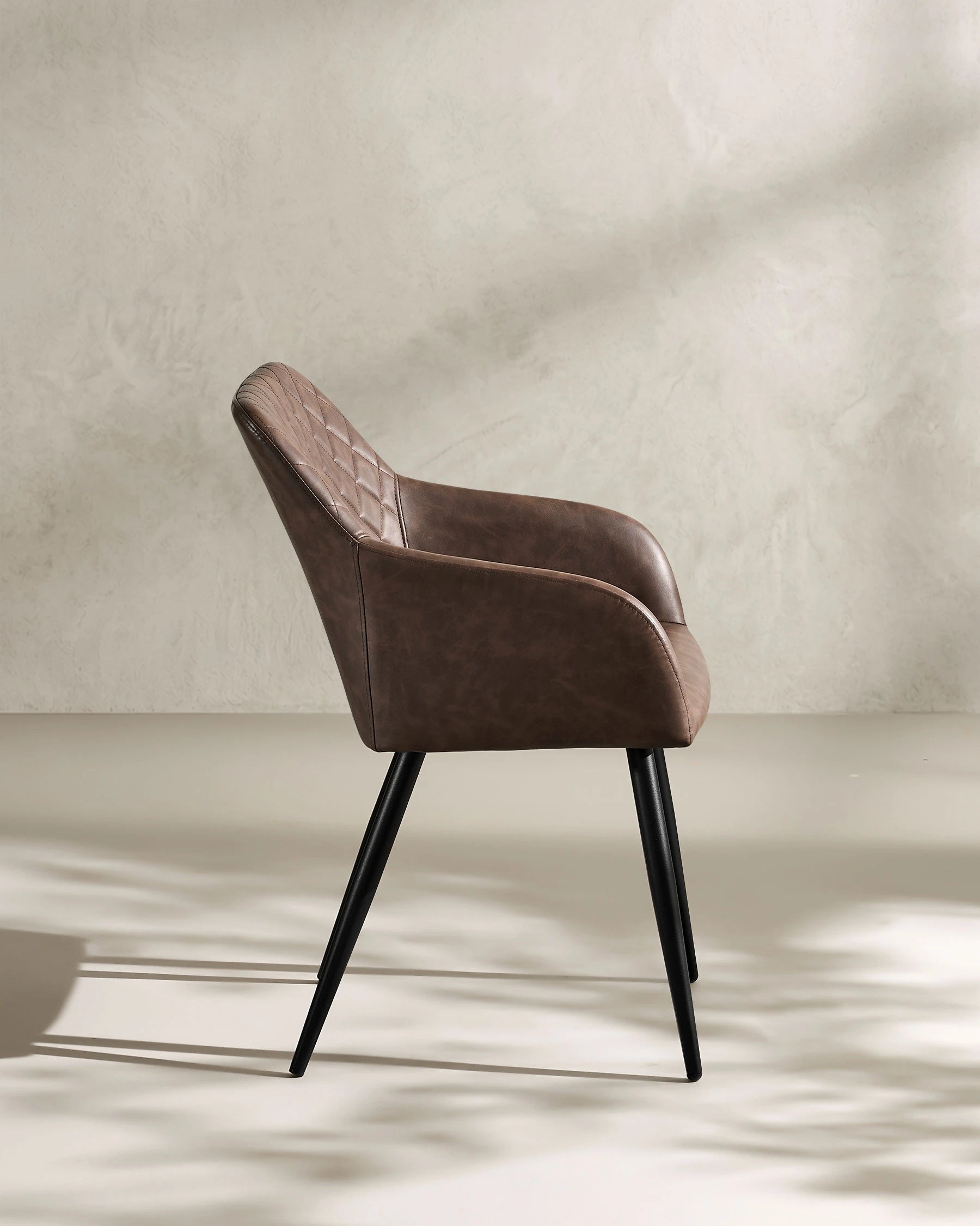Moree Faux Leather Dining Chairs