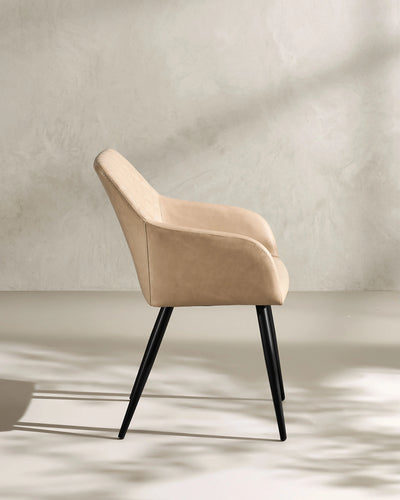 Moree Faux Leather Dining Chairs