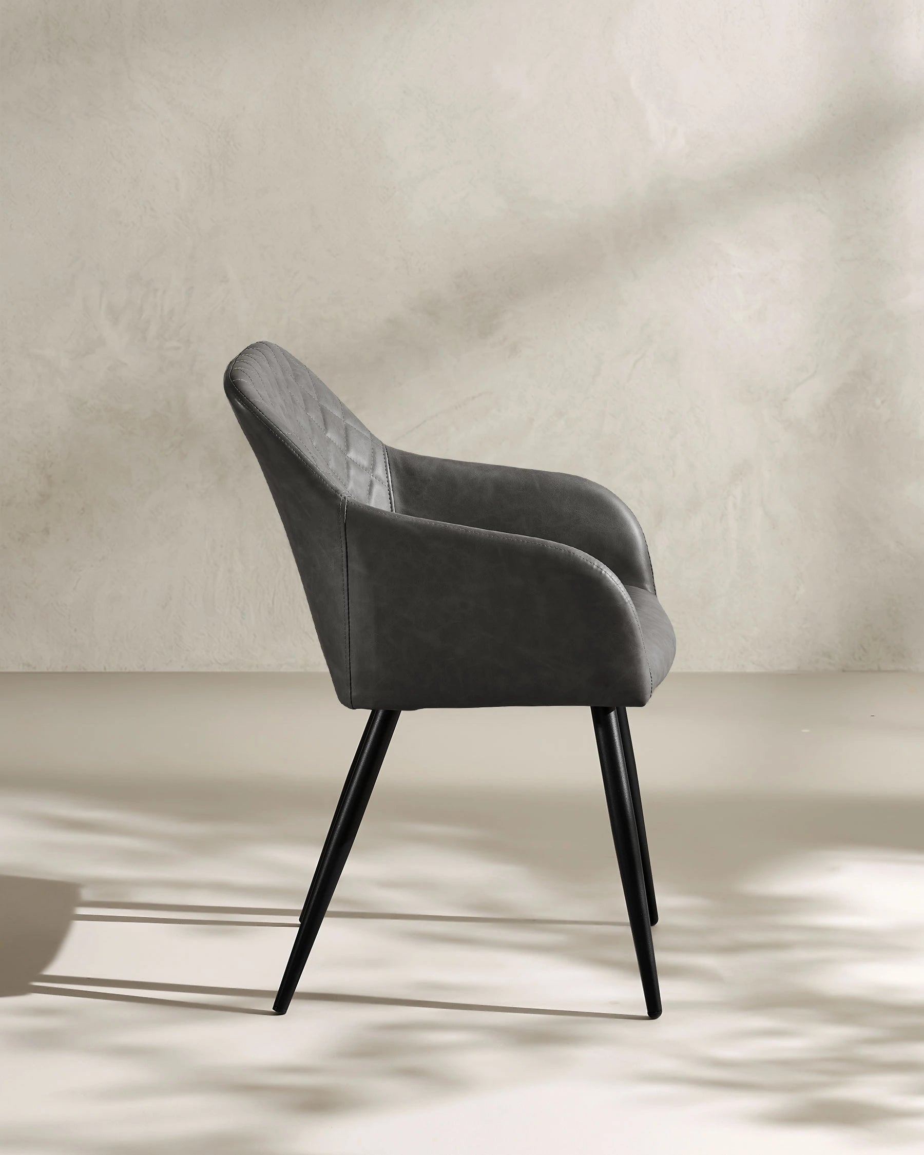 Moree Faux Leather Dining Chairs