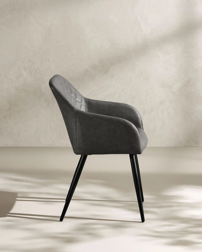 Moree Faux Leather Dining Chairs