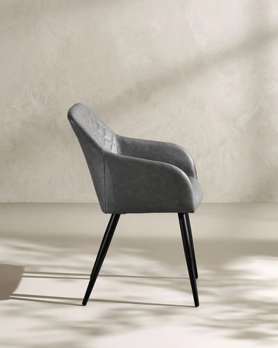 Moree Faux Leather Dining Chairs