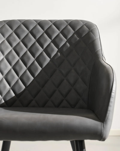 Moree Faux Leather Dining Chairs