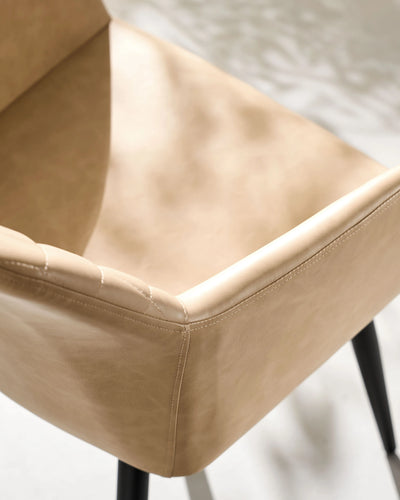 Moree Faux Leather Dining Chairs