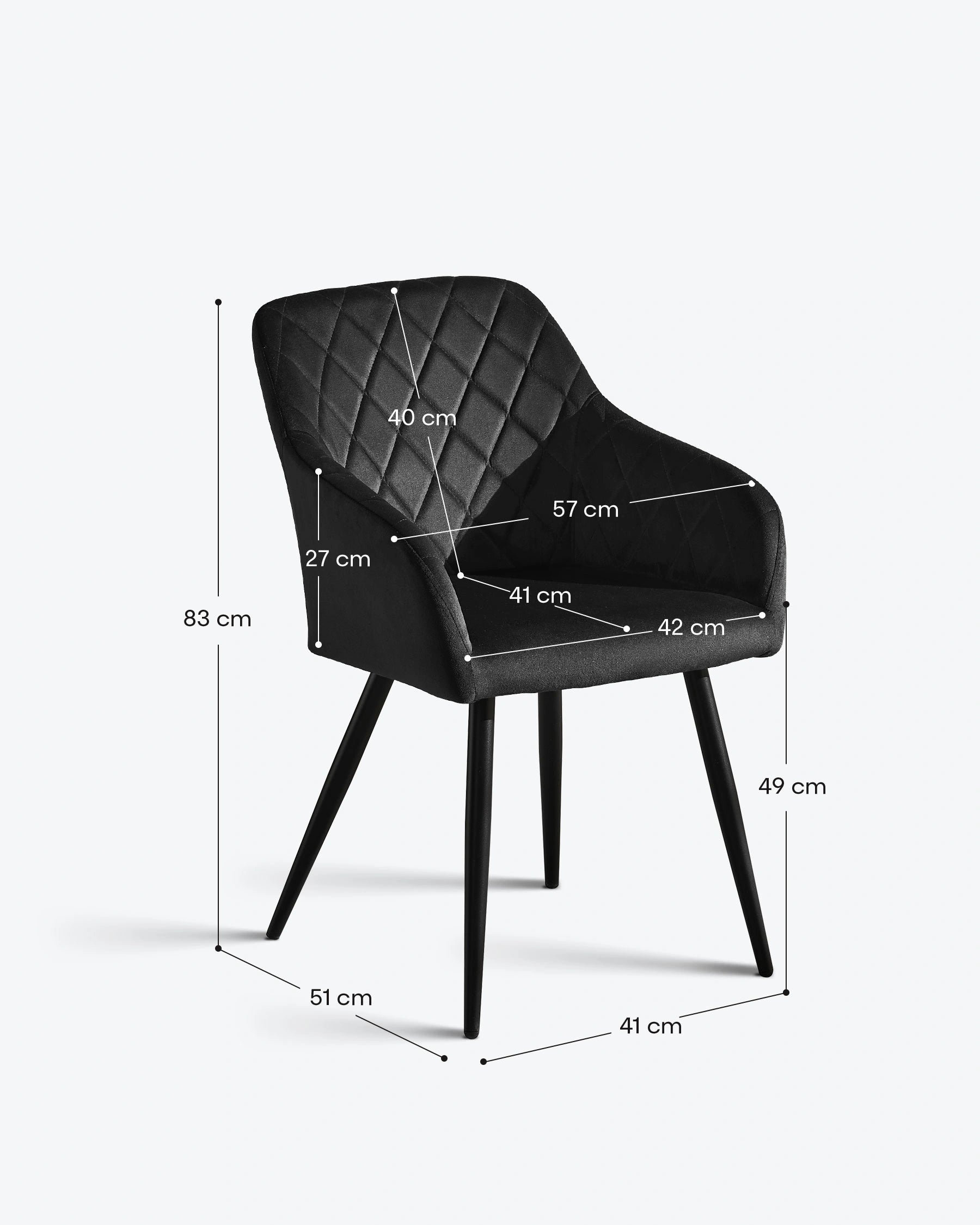 Moree Velvet Dining Chair