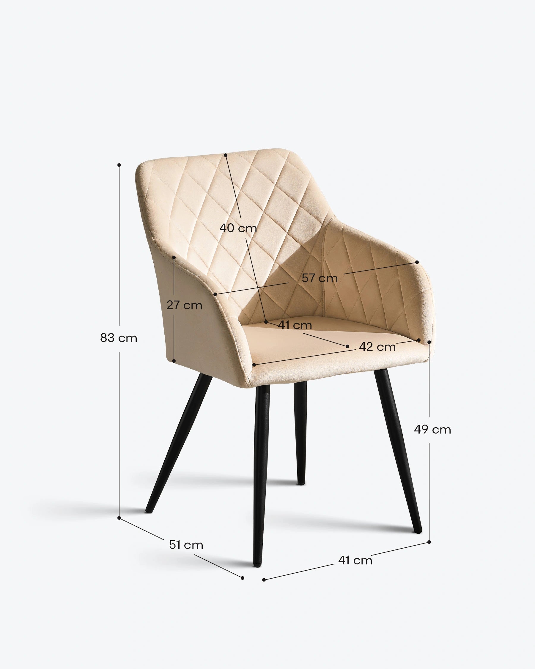 Moree Velvet Dining Chair