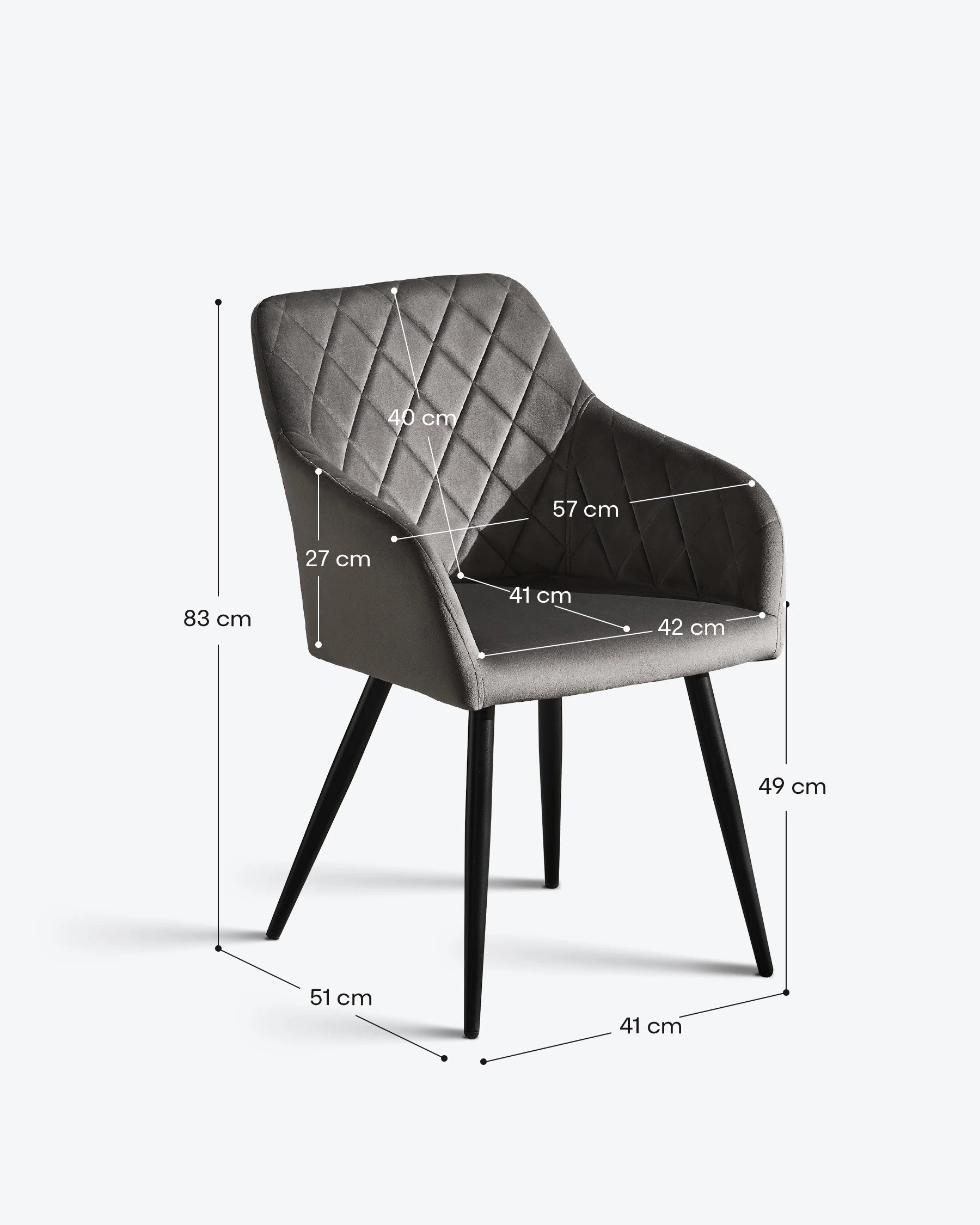 Moree Velvet Dining Chair
