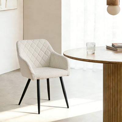 Moree Bouclé Dining Chair