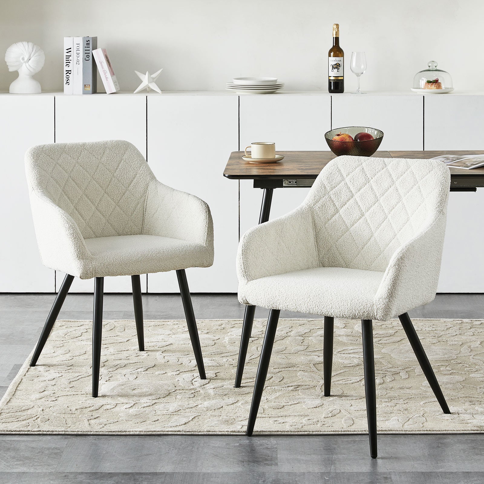 Moree Bouclé Dining Chair