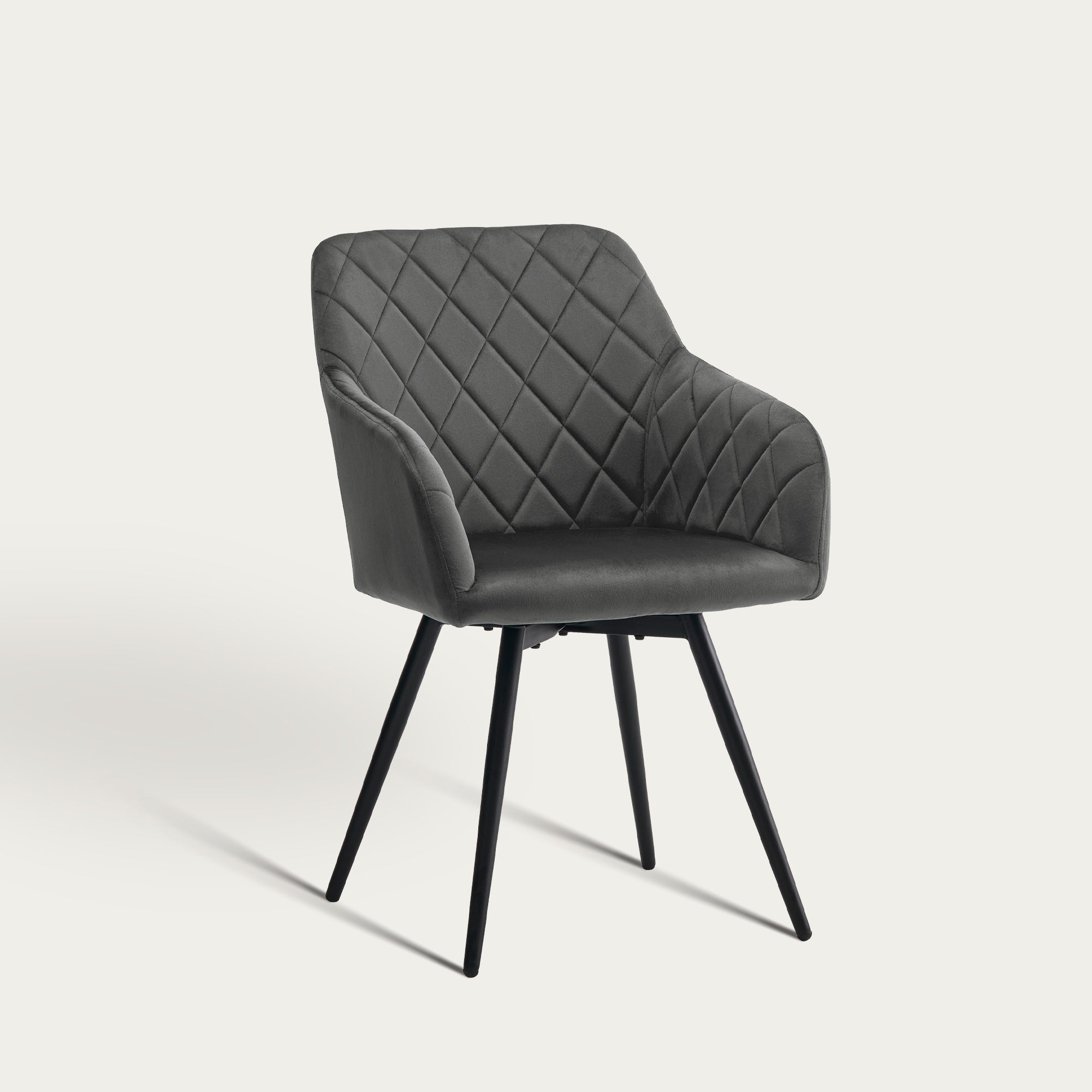 Moree Velvet Swivel Dining Chairs