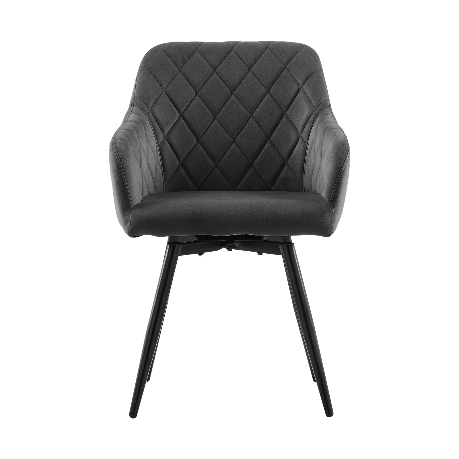 Moree Velvet Swivel Dining Chairs