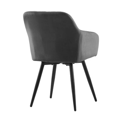 Moree Velvet Swivel Dining Chairs