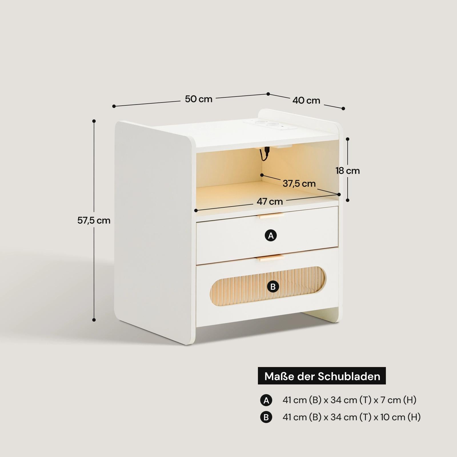 Nora Bedside Table