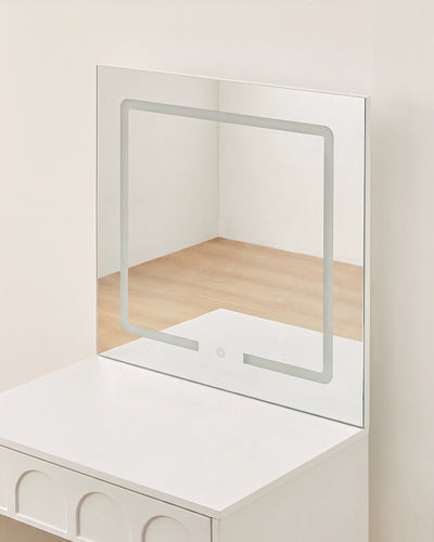Oslo Dressing Table with Hollywood-Style LED Mirror