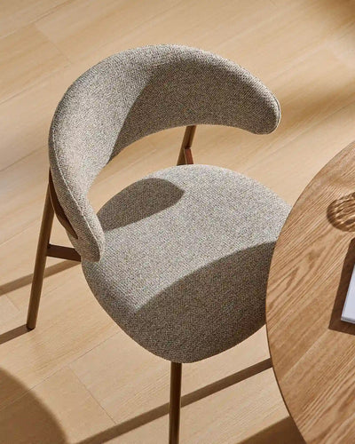 Rowan Taupe Chenille Dining Chairs
