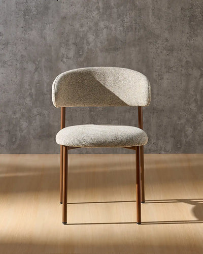 Rowan Taupe Chenille Dining Chairs