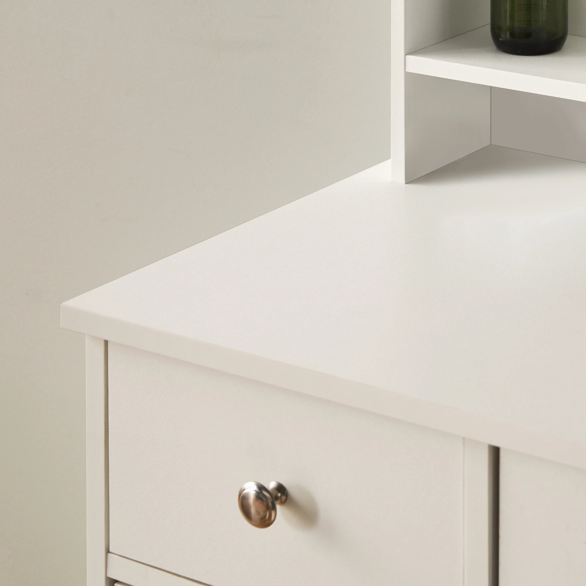 Amya Dressing Table Set [Sliding Mirror]