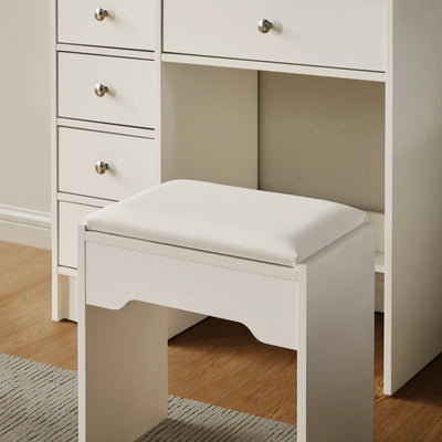 Amya Dressing Table Set [Sliding Mirror]