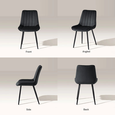 Clair Velvet Dining Chairs