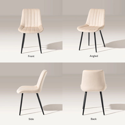 Clair Velvet Dining Chairs