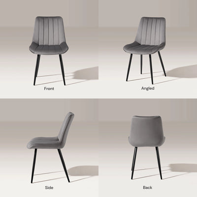 Clair Velvet Dining Chairs