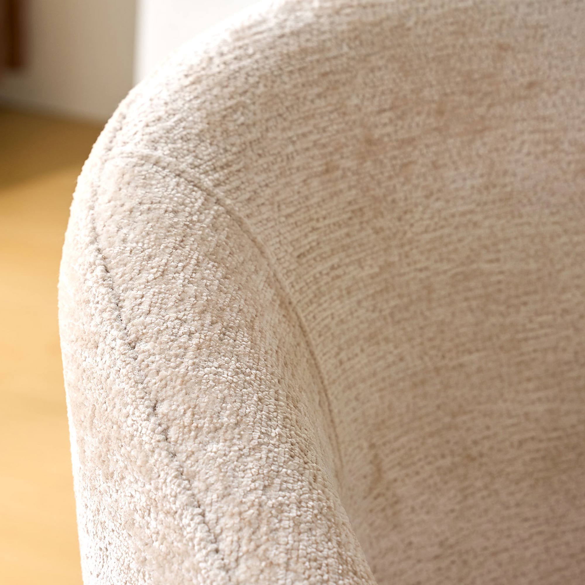 Cleo Chenille Swivel Chair