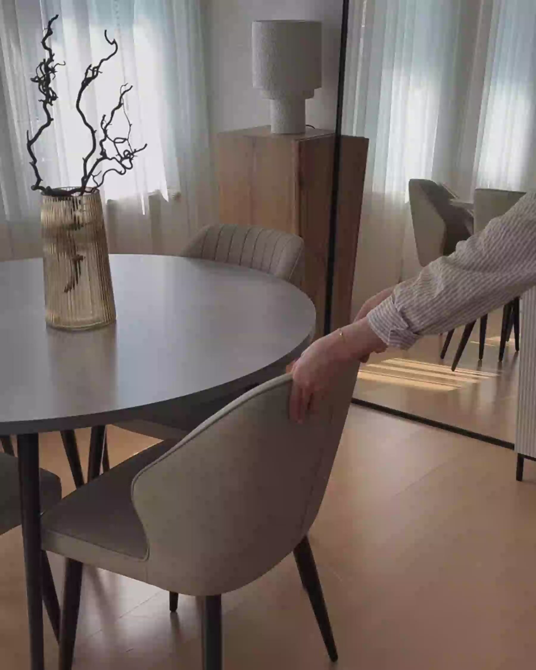 Danforth Faux Leather Dining Chairs